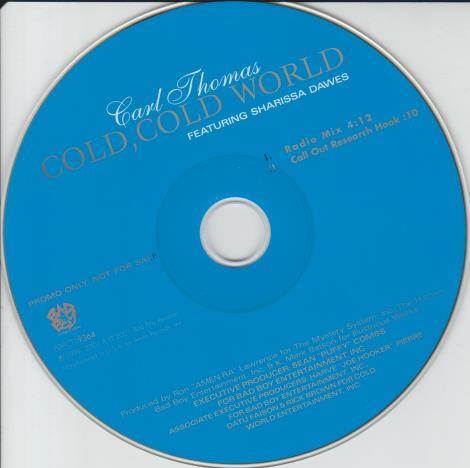 Carl Thomas: Cold, Cold World Promo