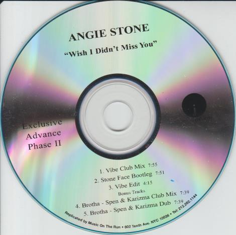 Angie Stone: Wish I Didn't Miss You: Exclusive Advance Phase II Promo
