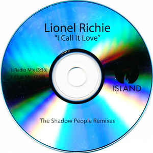 Lionel Richie: I Call It Love: The Shadow People Remixes Promo