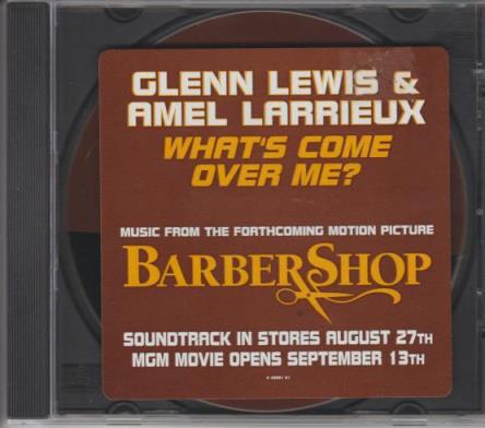 Glenn Lewis & Amel Larrieux: What's Coming Over Me? Promo w/ Artwork