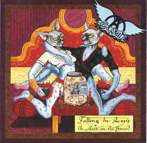 Aerosmith: Falling In Love (Is Hard On The Knees) Promo w/ Artwork