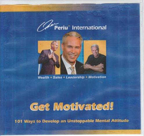 Get Motivated! 101 Ways To Develop An Unbeatable Mental Attitude! Blue Artwork Box - NeverDieMedia