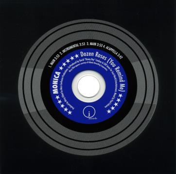 Monica: Dozen Roses (You Remind Me) 82876-876412 4-Track Promo - NeverDieMedia