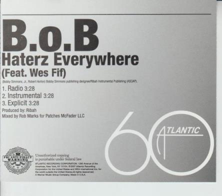 B.O.B: Haterz Everywhere Promo