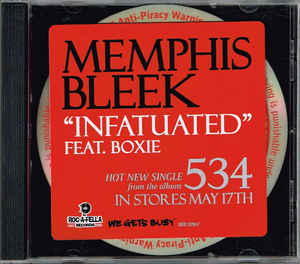 Memphis Bleek: Infatuated Promo w/ Artwork