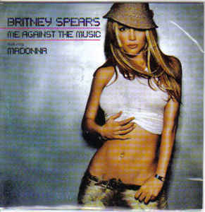 Britney Spears: Me Against The Music Numbered Promo w/ Artwork