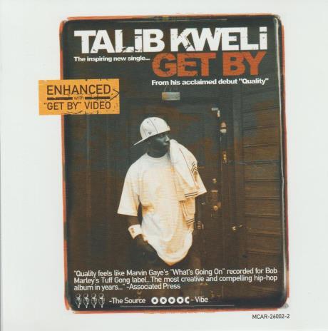 Talib Kweli: Get By  MCAR-26002-2 Promo w/ Artwork