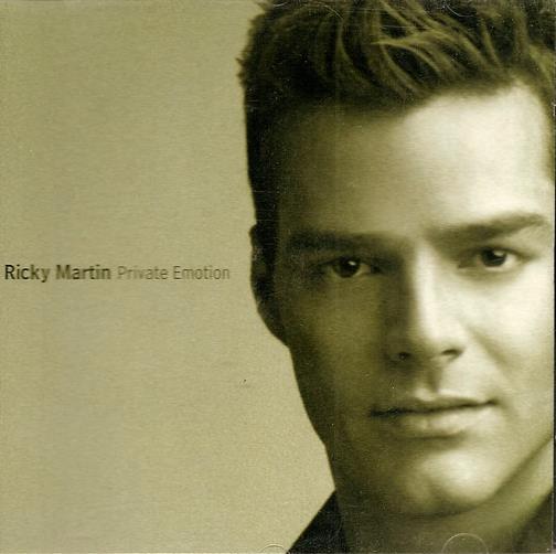 Ricky Martin: Private Emotion Promo w/ Artwork