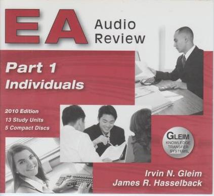 GLEIM EA Audio Review: Individuals Part 1, 4-Disc Set 2010