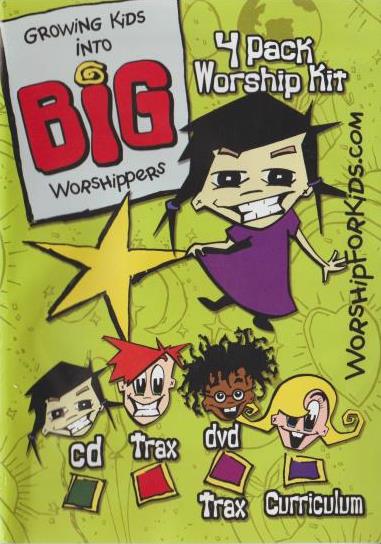 Growing Kids Into Big Worshippers 4 Pack Worship Kit 4-Disc Set (3 CDs, 1 DVD)