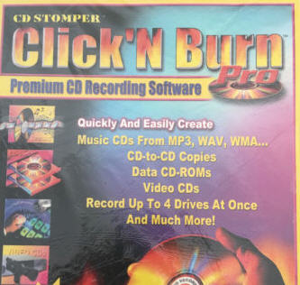 CD Stomper Click 'n Burn: Premium CD Recording Software Pro