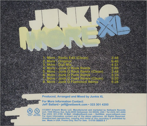 Junkie XL: More Promo