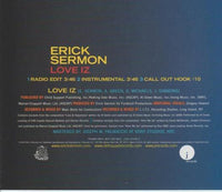 Erick Sermon: Love Iz Promo w/ Artwork