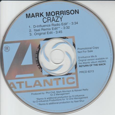 Mark Morrison: Crazy Promo
