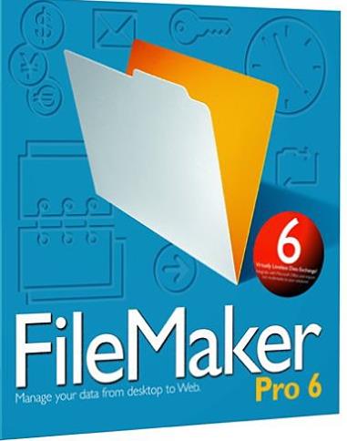FileMaker 6.0 Pro w/ Manual
