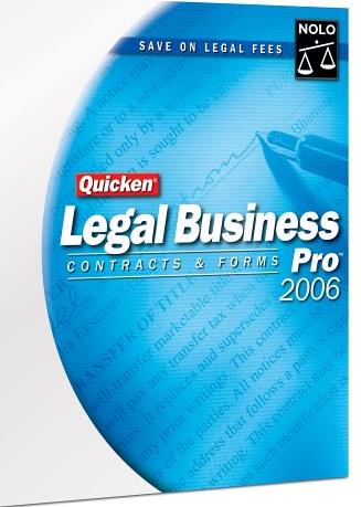 Quicken Legal Business Contracts & Forms 2006 Pro