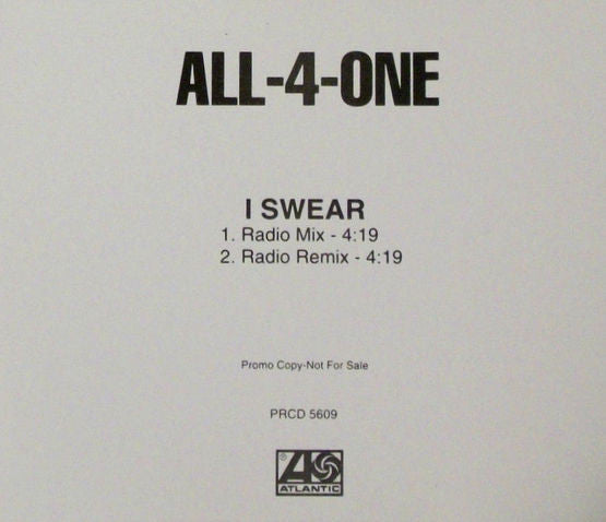All-4-One: I Swear Promo