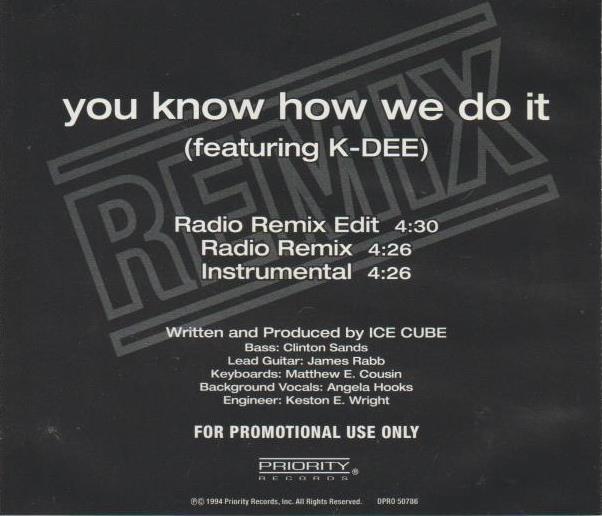Ice Cube: You Know How We Do It Promo