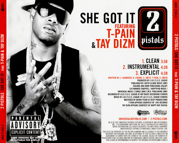 2 Pistols: She Got It Promo