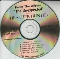 Heather Hunter: So Serious / Freak Like Me / In Love Promo w/ Artwork - NeverDieMedia