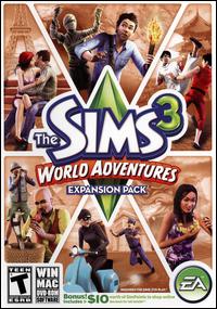 The Sims: World Adventures 3 w/ Manual