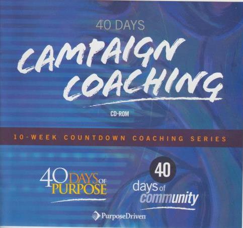 40 Days Campaign Coaching: 10-Week Countdown Coaching Series