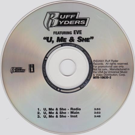 Ruff Ryders: U, Me & She Promo, No Artwork