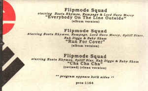 Flipmode Squad: Everybody On The Line Outside Promo w/ Artwork