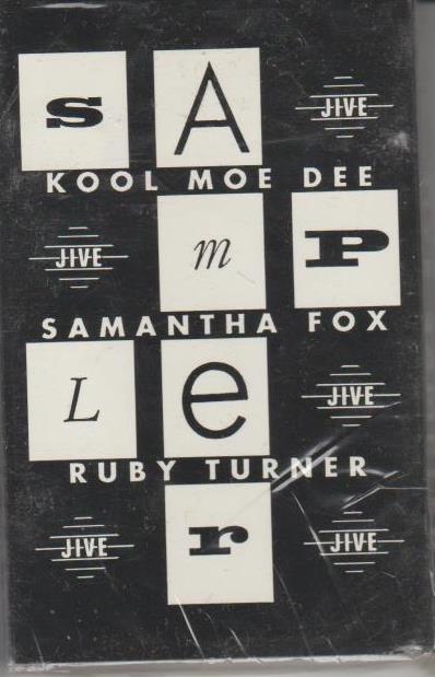Jive Sampler: Kool Moe Dee, Samantha Fox, Ruby Turner Promo w/ Artwork