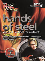 Hands Of Steel: Workout Routines For Guitarists w/ Lesson Book