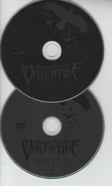 Bullet For My Valentine: Scream Aim Fire Deluxe CD & DVD No Artwork