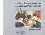 Student Writing Intensive Continuation Course: Level B Incomplete 9-Disc Set