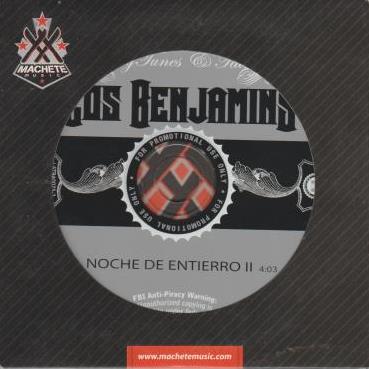 Los Benjamins: Noche De Entierro II Promo w/ Artwork