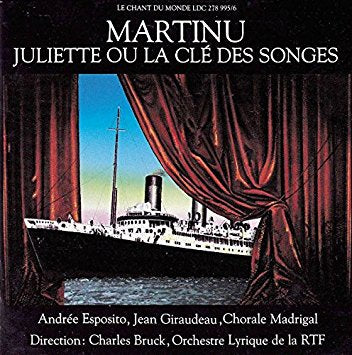 Martinu: Juliette Ou La Cle Des Songes 2-Disc Set w/ Book & Artwork