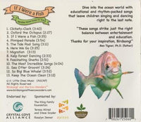 Birdsongs & The Eco-Wonders: If I Were A Fish & Other Ocean Songs For Kids w/ Artwork