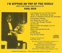 I'm Sitting On Top Of The World With The Piano & Vocals Of Paul Reid w/ Artwork