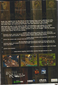 Battle Realms Gold Pack w/ Manuals