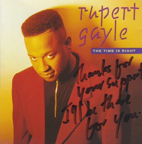 Rupert Gayle: The Time Is Right w/ Artwork & Note