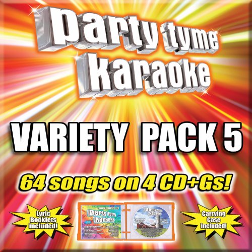 Party Tyme Karaoke: Variety Pack Vol. 5 4-Disc Set w/ Artwork