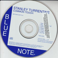 Stanley Turrentine: Common Touch Promo Stamped w/ Artwork