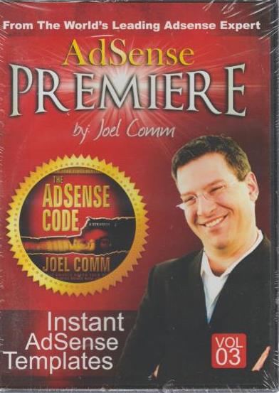 AdSense Premiere: Instant AdSense Templates Volume 3