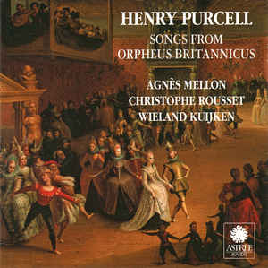 Henry Purcell: Songs From Orpheus Britannicus w/ Artwork