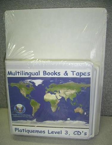 Multilingual Books & Tapes: Platiquemos Level 3: Spanish CDs & Book
