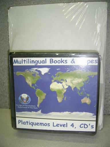 Multilingual Books & Tapes: Platiquemos Level 4: Spanish CDs & Book