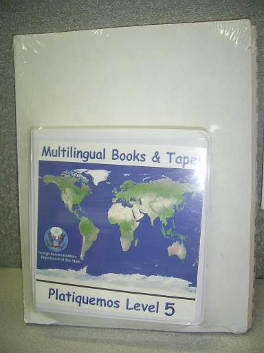 Multilingual Books & Tapes: Platiquemos Level 5: Spanish CDs & Book