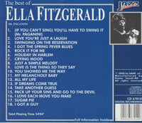 The Best Of Ella Fitzgerald w/ Artwork
