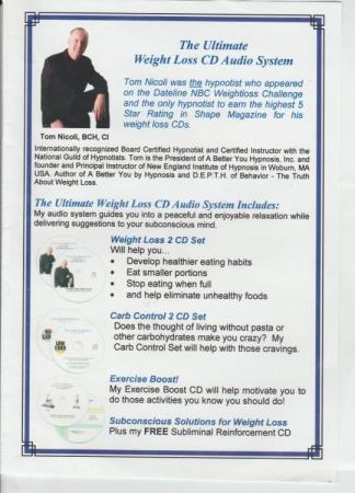 The Ultimate Weight Loss CD Audio System 6-Disc Set