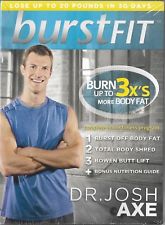 BurstFIT: Dr. Josh Axe: Complete Home Fitness Program 3-Disc Set