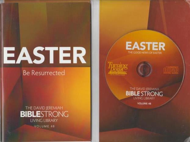 The David Jeremiah Bible Strong Living Library: Easter: Be Resurrected Volume 48 w/ CD & Book