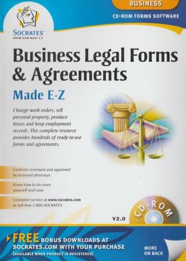 Business Legal Forms & Agreements Made E-Z 2